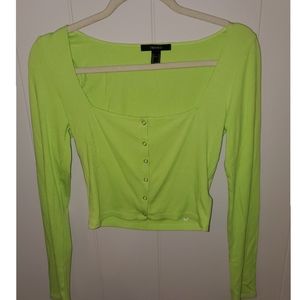 Lime Green Top